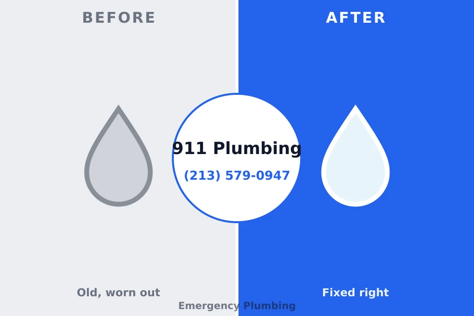 Before and after: plumbing company Brinkley, AR